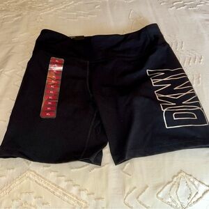 DKNY Black Bike Shorts for Women